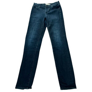 Madewell Jeans Womens Size 26 Mid Rise Straight Stretch Blue